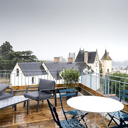 Grand Gite Terrasse Vue Loire Et Chateau D'Ancenis Exterior photo